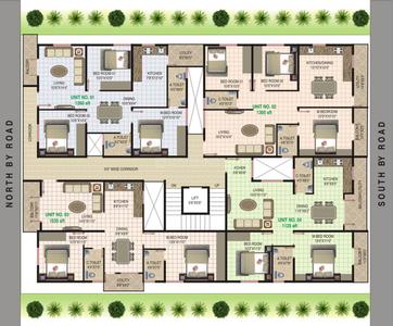 Project Image of 1035.0 - 1305.0 Sq.ft 2 BHK Apartment for buy in Prakruthi Orchids