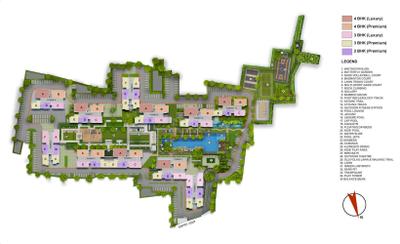 Project Image of 0.0 - 1080.37 Sq.ft 3 BHK Apartment for buy in Divine 3BHK F And Amp Luxury Tower