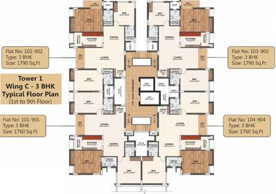 Project Image of 610.0 - 1790.0 Sq.ft 1 BHK Apartment for buy in Prince Highlands