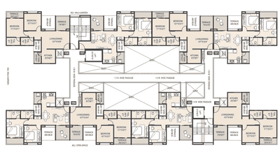 Project Image of 472.0 - 754.0 Sq.ft 1 BHK Apartment for buy in Essen Aishwaryam Courtyard 2