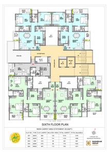 Project Image of 683.83 - 1073.48 Sq.ft 2 BHK Apartment for buy in Badhekar Harshada CHSL