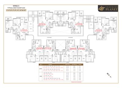 Project Image of 333.0 - 708.0 Sq.ft 1 BHK Apartment for buy in Infinity Planet C and D Wing