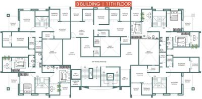 Project Image of 0.0 - 583.0 Sq.ft 2 BHK Apartment for buy in Muktaa Ram Srushti B