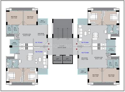 Project Image of 623.0 - 774.0 Sq.ft 2 BHK Apartment for buy in Suvarna Developers Residency