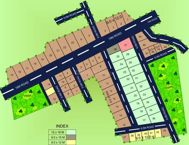 Manasa Serene Layout Plan 1