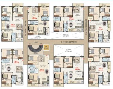 Project Image of 1105.0 - 1450.0 Sq.ft 2 BHK Apartment for buy in Ragam Melodies