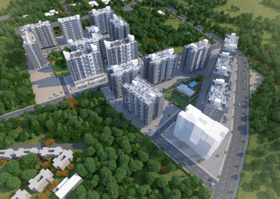 Project Image of 555.0 - 869.0 Sq.ft 1 BHK Apartment for buy in Mantra City 360