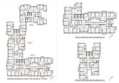 Project Image of 418.0 - 788.0 Sq.ft 1 BHK Apartment for buy in JSB Gokul Nakshatra