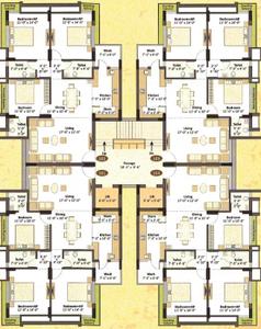 Project Image of 936.46 - 1150.34 Sq.ft 3 BHK Apartment for buy in Desai Saket Heights