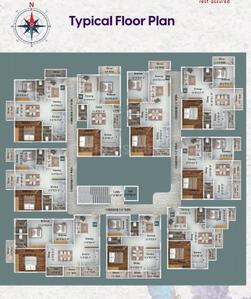 Project Image of 1080.0 - 1616.0 Sq.ft 2 BHK Apartment for buy in Nestcon Iris