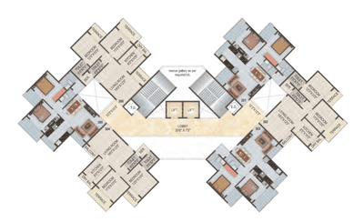 Project Image of 1500 Sq.ft 3 BHK Apartment / Flat for sale in Dronagiri for Rs. 13000000