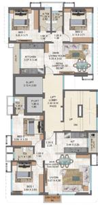 Project Image of 202.68 - 1158.73 Sq.ft 1 RK Apartment for buy in Yash Supriya