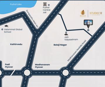 Project Image of 0.0 - 870.0 Sq.ft 2 BHK Apartment for buy in Sivanta Studio 12 Residence