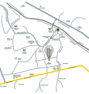 Project Image of 250.37 - 502.67 Sq.ft 1 RK Apartment for buy in Shreeji Oasis