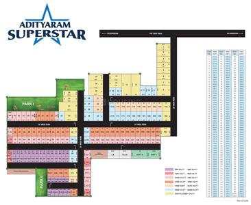 Project Image of 600.0 - 5000.0 Sq.ft Residential Plot Plot for buy in Adityaram Superstar Phase 1