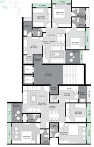 Project Image of 913.96 - 1161.96 Sq.ft 3 BHK Apartment for buy in Shreeji Two Phase 2