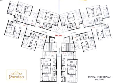 Project Image of 331.0 - 519.0 Sq.ft 1 BHK Apartment for buy in Om 1st Phase Of Paraiso