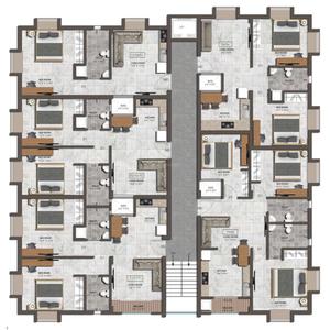 Project Image of 390.0 - 645.0 Sq.ft 1 BHK Apartment for buy in Karal Babylon