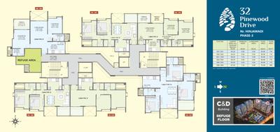 Project Image of 710.0 - 1011.0 Sq.ft 2 BHK Apartment for buy in Bhandari 32 Pinewood Drive