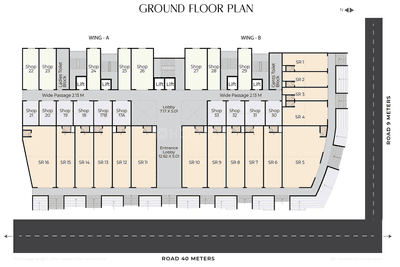 Project Image of 620.0 - 893.0 Sq.ft 2 BHK Apartment for buy in Royal Arcade