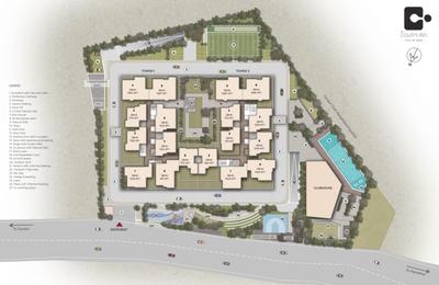 Project Image of 1113.0 - 1687.0 Sq.ft 2 BHK Apartment for buy in DSR The Courtyard