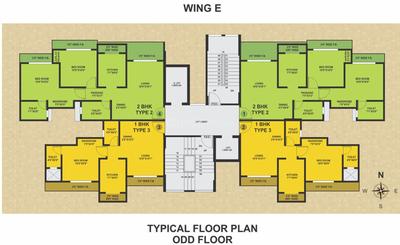 Project Image of 394.0 - 623.0 Sq.ft 1 BHK Apartment for buy in Swastik Epitome Building 2 Phase II 8 To 14 Floors