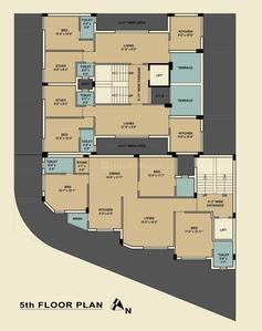 Project Image of 560.58 - 1052.71 Sq.ft 2 BHK Apartment for buy in Tattv Luxuria 1 and 2