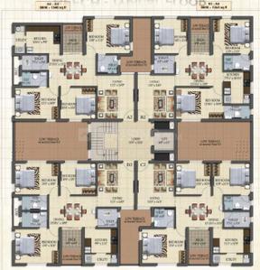 Project Image of 823.0 - 1340.0 Sq.ft 2 BHK Apartment for buy in Pearl Queens Park