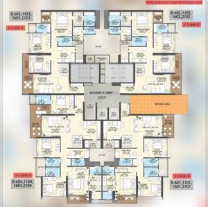 Project Image of 1257.44 - 1706.19 Sq.ft 3.5 BHK Apartment for buy in Goel Ganga Platinum B Building B