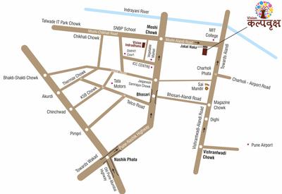 Project Image of 320.0 - 405.0 Sq.ft 1 BHK Apartment for buy in Vision Kalpavriksha Phase 1