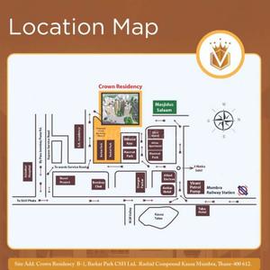 Project Image of 610.0 - 895.0 Sq.ft 1 BHK Apartment for buy in Crown Residency