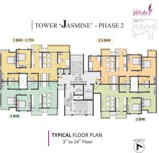Project Image of 1133.0 - 1693.0 Sq.ft 2 BHK Apartment for buy in Durga Petals