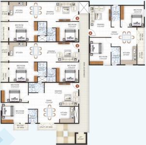 Project Image of 1100.0 - 1190.0 Sq.ft 2 BHK Apartment for buy in SLVS Sapphire
