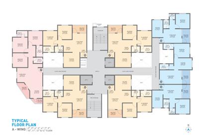 Project Image of 683.22 - 924.63 Sq.ft 2 BHK Apartment for buy in Lotus Urban Homes