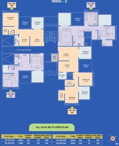 Project Image of 686.0 - 898.0 Sq.ft 1 BHK Apartment for buy in Karan Reelicon Vishwa