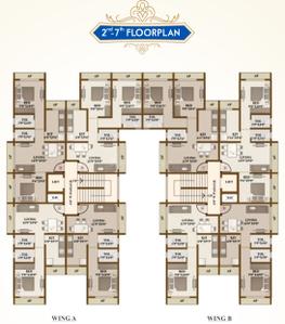 Project Image of 380.61 - 517.21 Sq.ft 1 BHK Apartment for buy in Shakti Sunny Residency
