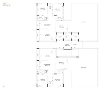 Project Image of 557.25 - 844.97 Sq.ft 2 BHK Apartment for buy in Kedarnath Savan Sentosa