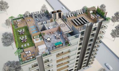 Project Image of 1493.0 - 1688.0 Sq.ft 4 BHK Apartment for buy in The Solitaire