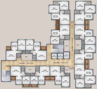Project Image of 655 Sq.ft 1 BHK Apartment / Flat for sale in Titwala for Rs. 2300000