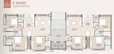 Project Image of 1094.04 - 1458.62 Sq.ft 3 BHK Apartment for buy in Dobaria Swarg