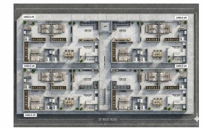 Space Elite Space Elite Cluster Plan from 1st to 5th Floor 1