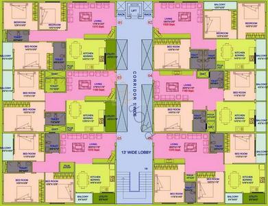 Project Image of 1160.0 - 1370.0 Sq.ft 2 BHK Apartment for buy in Druva Daisy