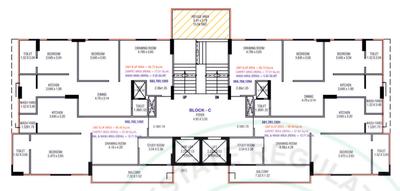 Project Image of 1900 Sq.ft 3 BHK Apartment / Flat for sale in South Bopal for Rs. 9500000