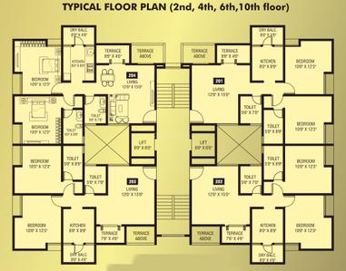 Project Image of 1020.0 - 2550.0 Sq.ft 2 BHK Apartment for buy in Pushpaganga Pooja Enclave