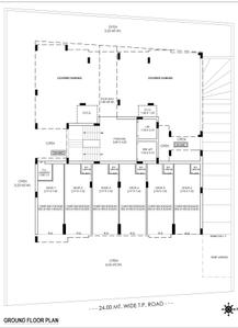 Project Image of 569.3 - 575.76 Sq.ft 2 BHK Apartment for buy in Shreeji Luxuria