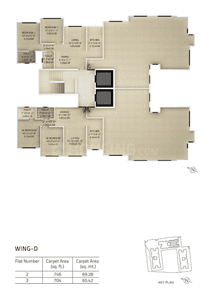 Project Image of 456.0 - 1051.0 Sq.ft 1 BHK Apartment for buy in Kolte Patil Jai Vijay