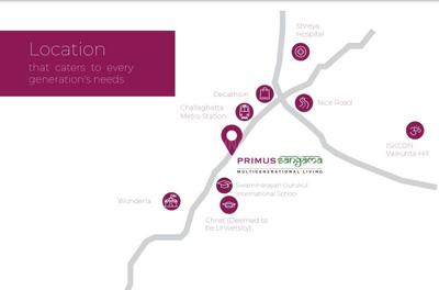 Project Image of 1234.0 - 1731.0 Sq.ft 2 BHK Apartment for buy in Primus Sangama