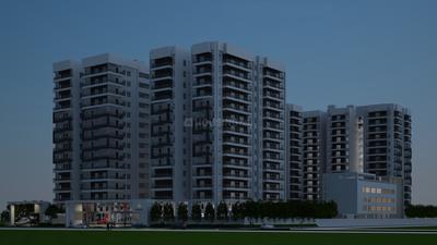 Aakriti Miro Block A 13 14 Floors Elevation 1