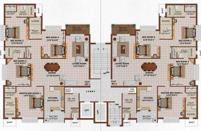 Project Image of 1307.0 - 3136.0 Sq.ft 2 BHK Apartment for buy in Pranami Santushti