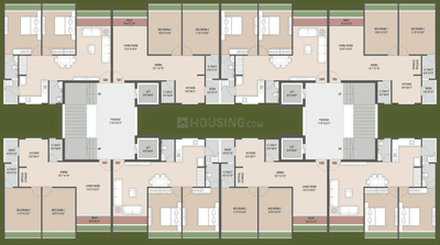 Project Image of 764.0 - 1231.5 Sq.ft 2 BHK Apartment for buy in Millennium Park